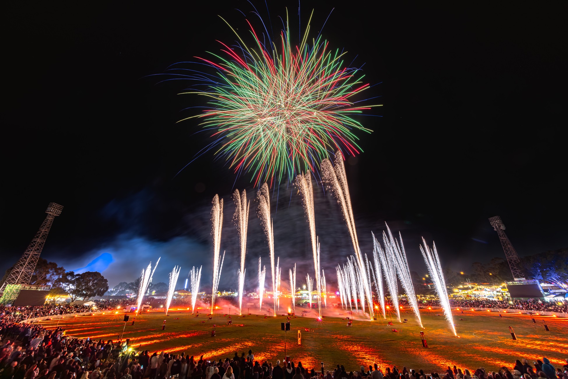 Cardile Fireworks at the Perth Royal Show